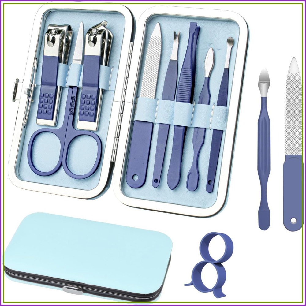 Nail Care Kit Mens - Set Manikur 8 in 1, Kit