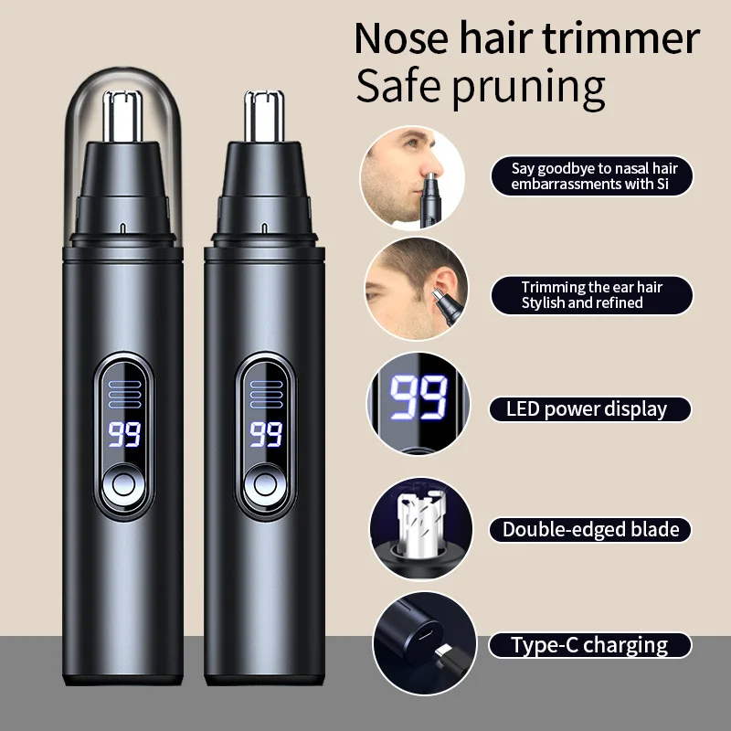 Men'S Grooming Haircut - Pemangkas Rambut Hidung Saku Mini Pemotong