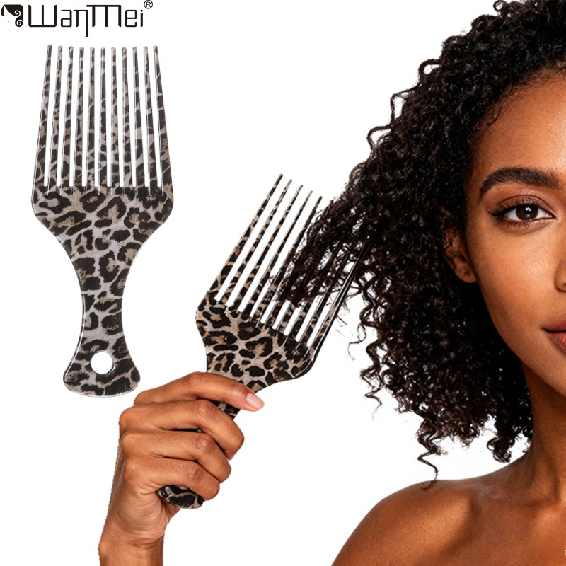 Men'S Grooming Hair - Sisir Afro Gigi Lebar untuk Rambut