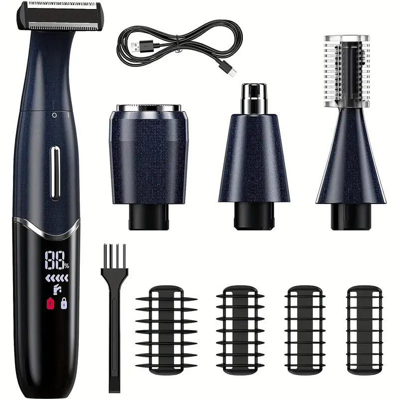 Men'S Face Grooming - Alat cukur presisi pria, pemotong rambut