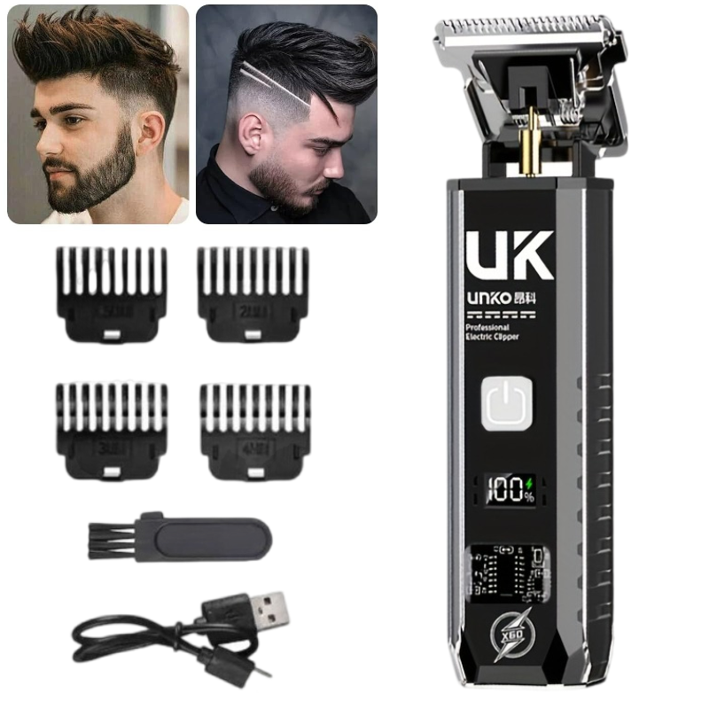 Beard Trimmer Cordless - Alat Cukur Rambut T9 untuk Pria