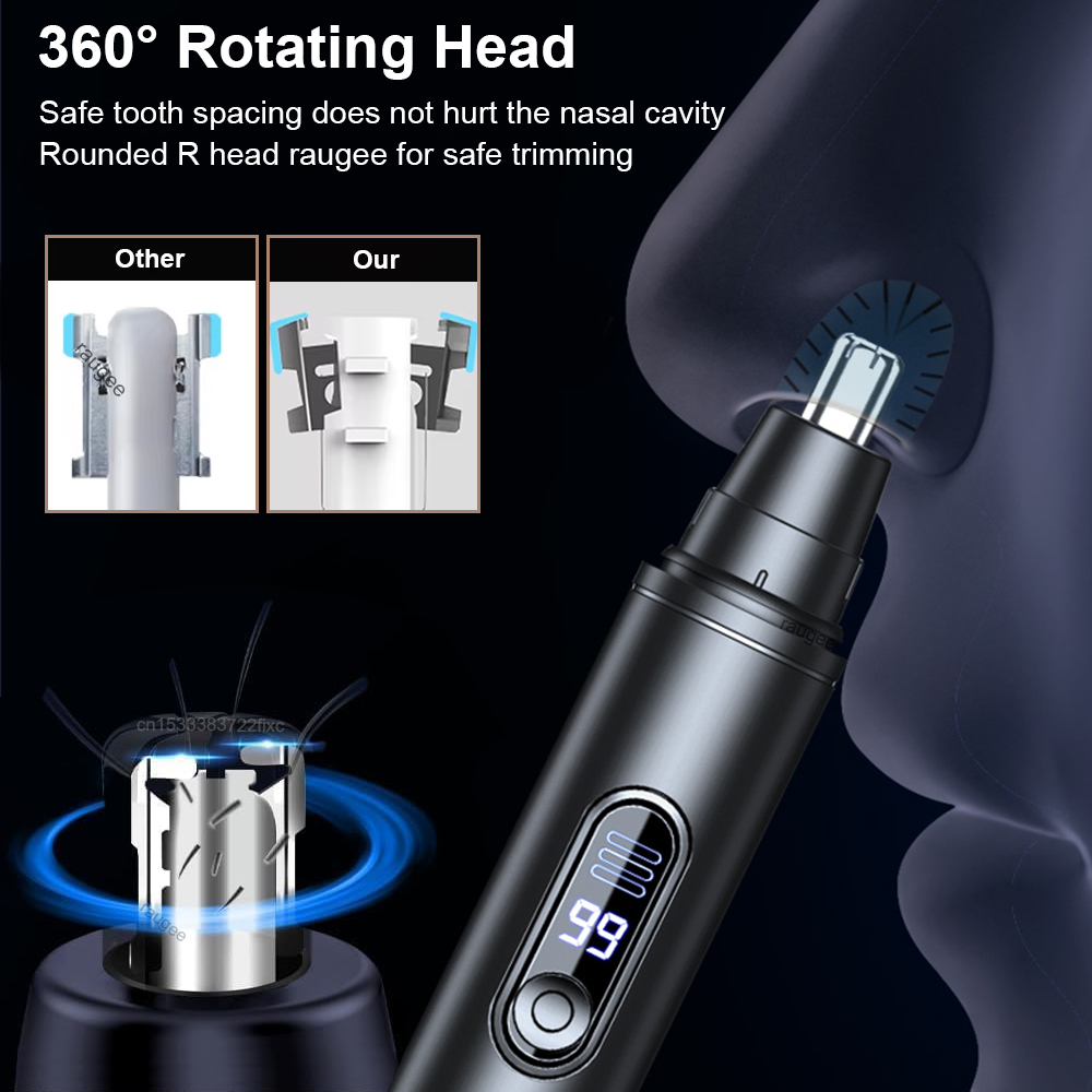 Pemangkas Rambut Hidung Elektr - Men'S Grooming Haircut ulasan dan harga