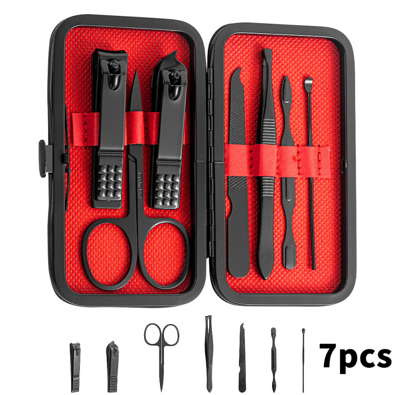 7-24pcs Kit Pemotong Kuku Prof - Nail Care Kit Mens ulasan dan harga