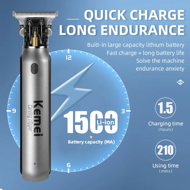 KEMEI alat cukur rambut pria,  - Beard Trimmer Cordless ulasan dan harga