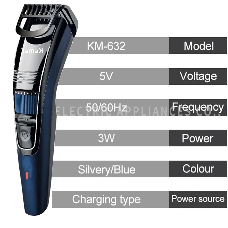 Kemei 632 0.5-10mm pencukur ra - Men'S Face Grooming ulasan dan harga