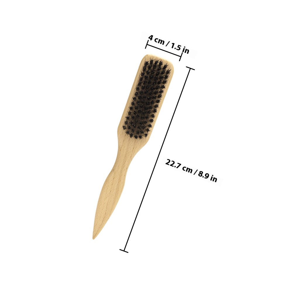 Sikat Jenggot Kayu Kecil untuk - Men'S Grooming Hair ulasan dan harga