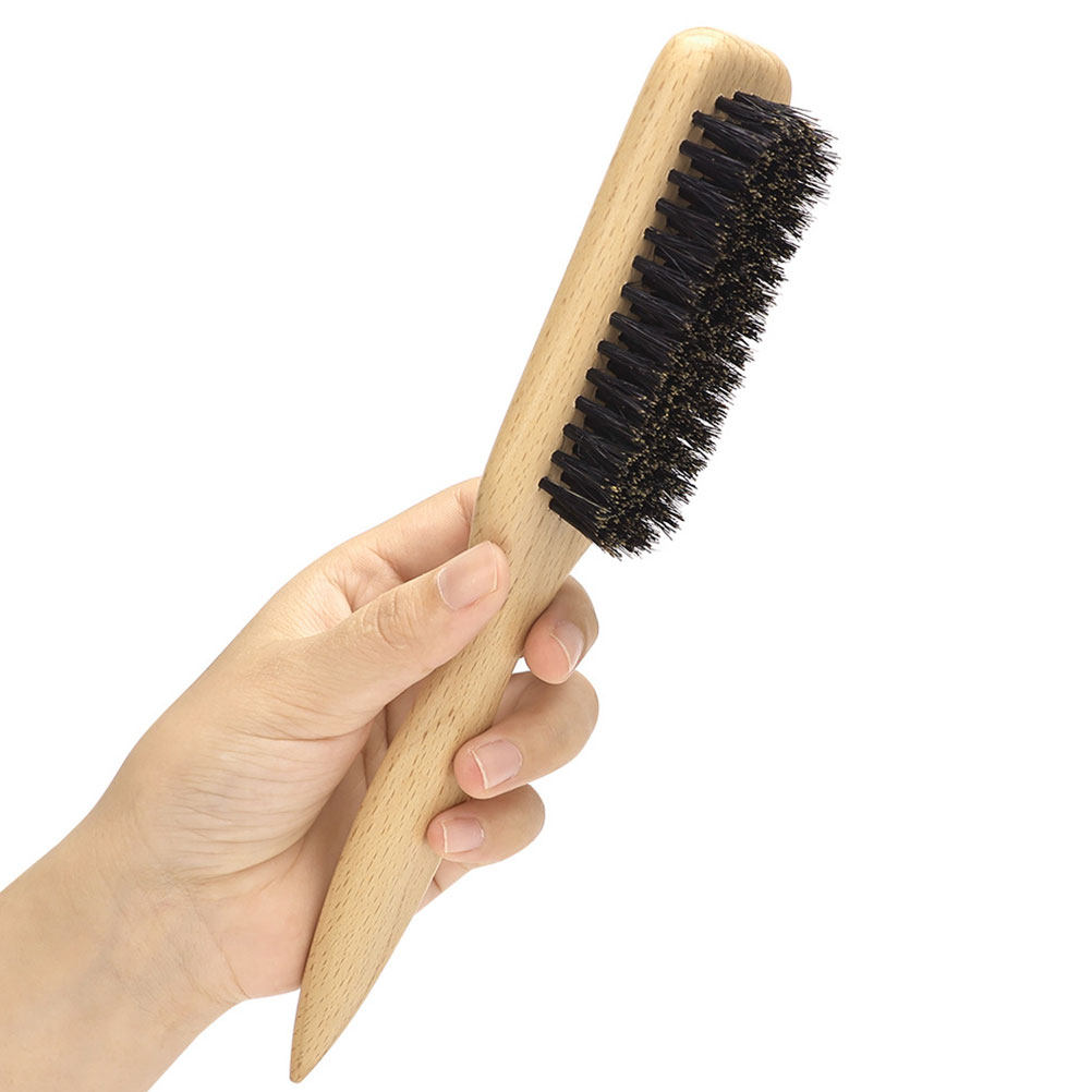 Sikat Jenggot Kayu Kecil untuk - Men'S Grooming Hair ulasan dan harga