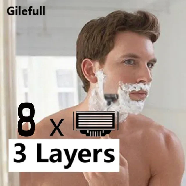 8 Buah/Bungkus Pria Wajah Cuku - Men'S Face Grooming ulasan dan harga