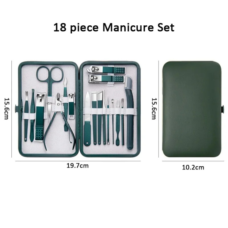 Set Manikur Pemotong Kuku Prof - Nail Care Kit Mens ulasan dan harga